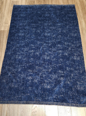 Premium Turkish Chenille Fabric in Ocean Blue Color (55 inch width)