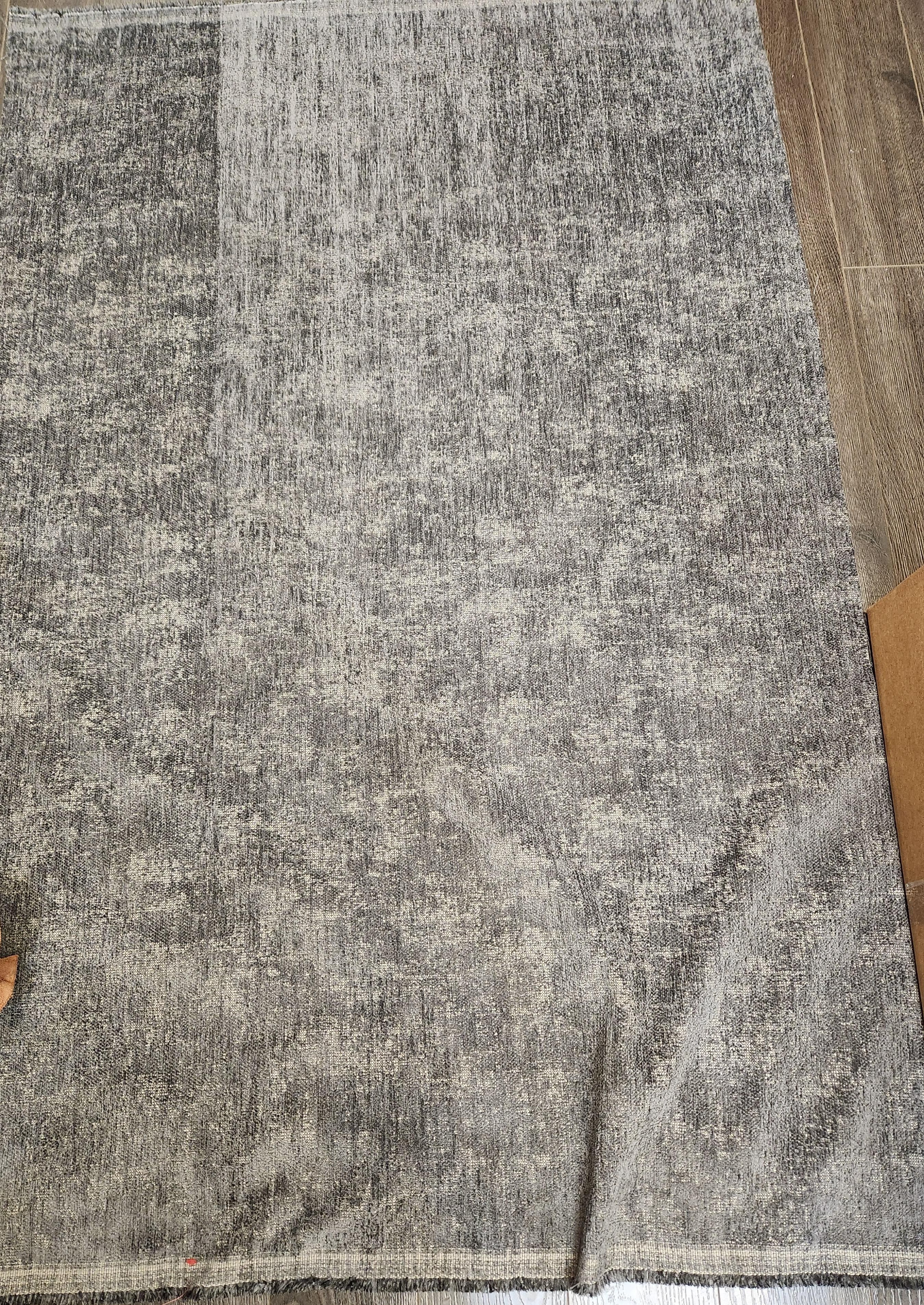 Premium Turkish Chenille Fabric in Steel Color (55 inch width)