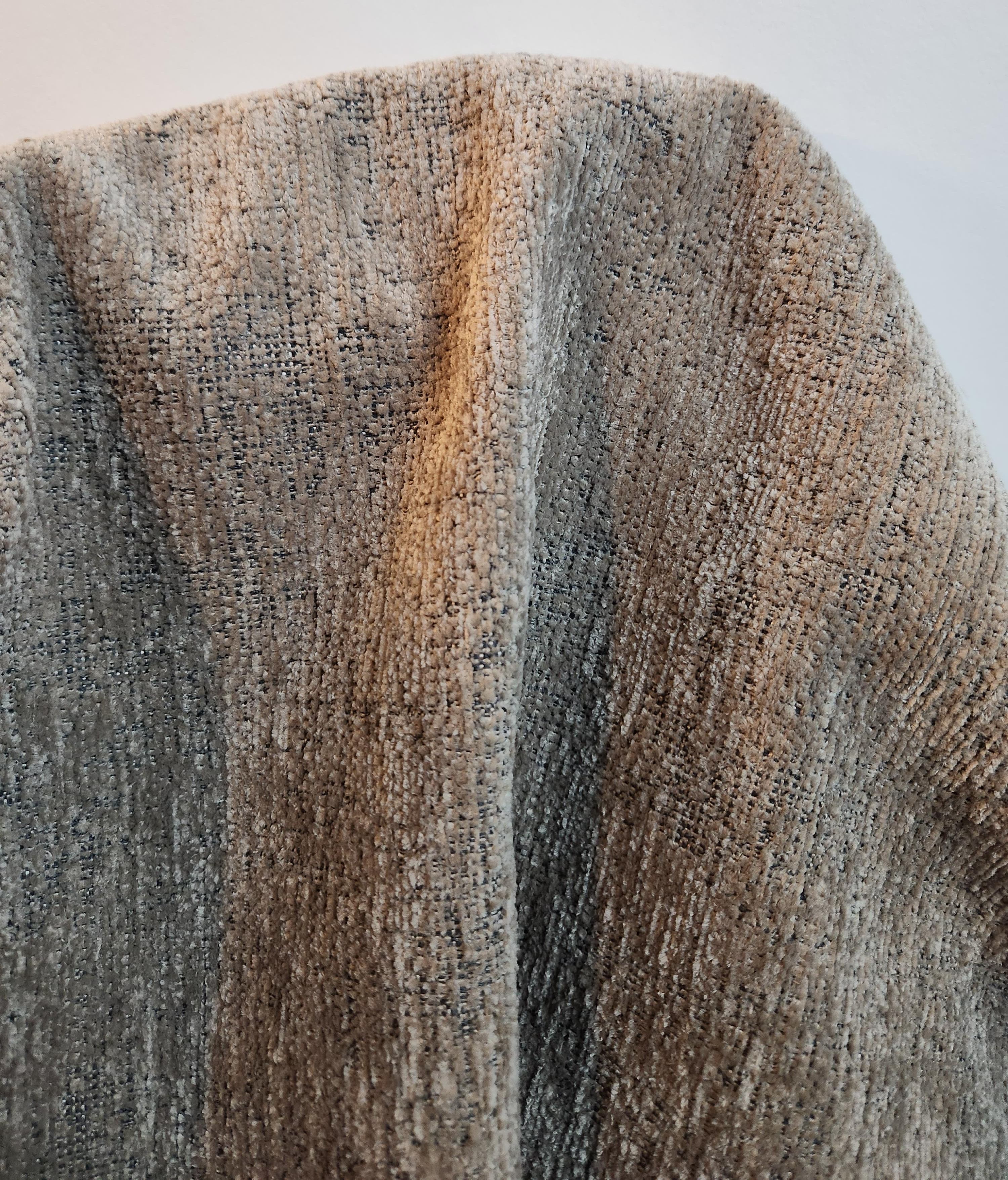 Premium Turkish Chenille Fabric in Taupe Color (55 inch width)