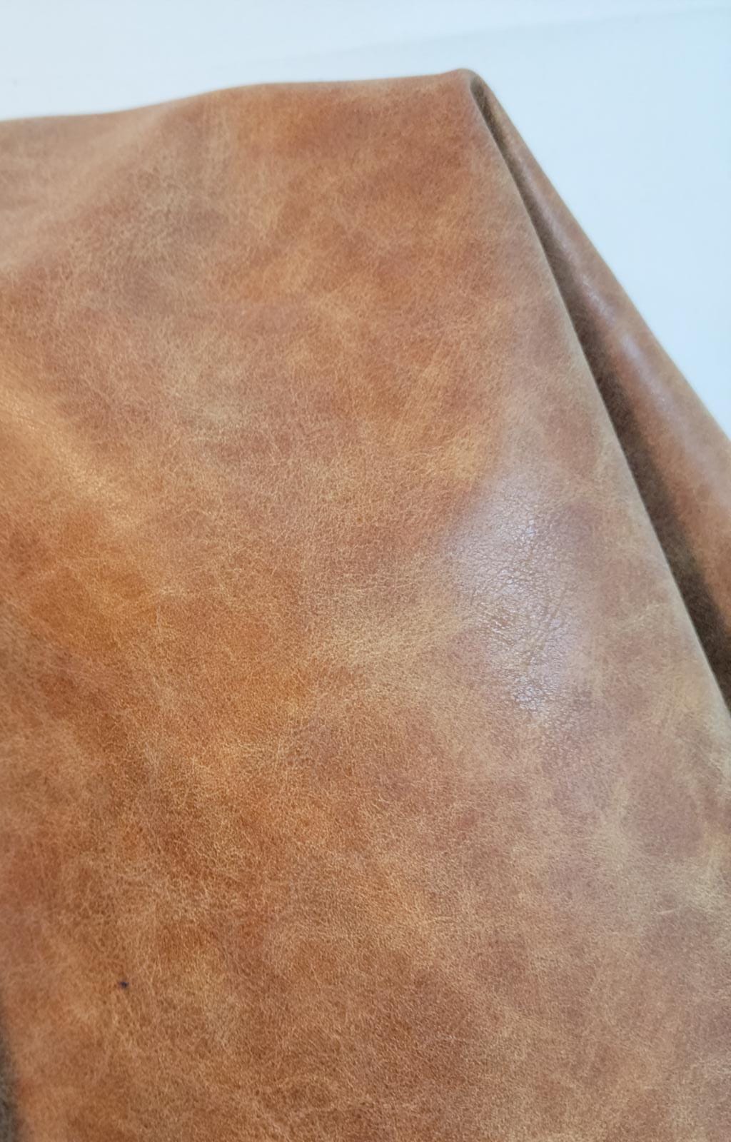 Blonde Tan Distressed Vintage Faux Vegan leather
