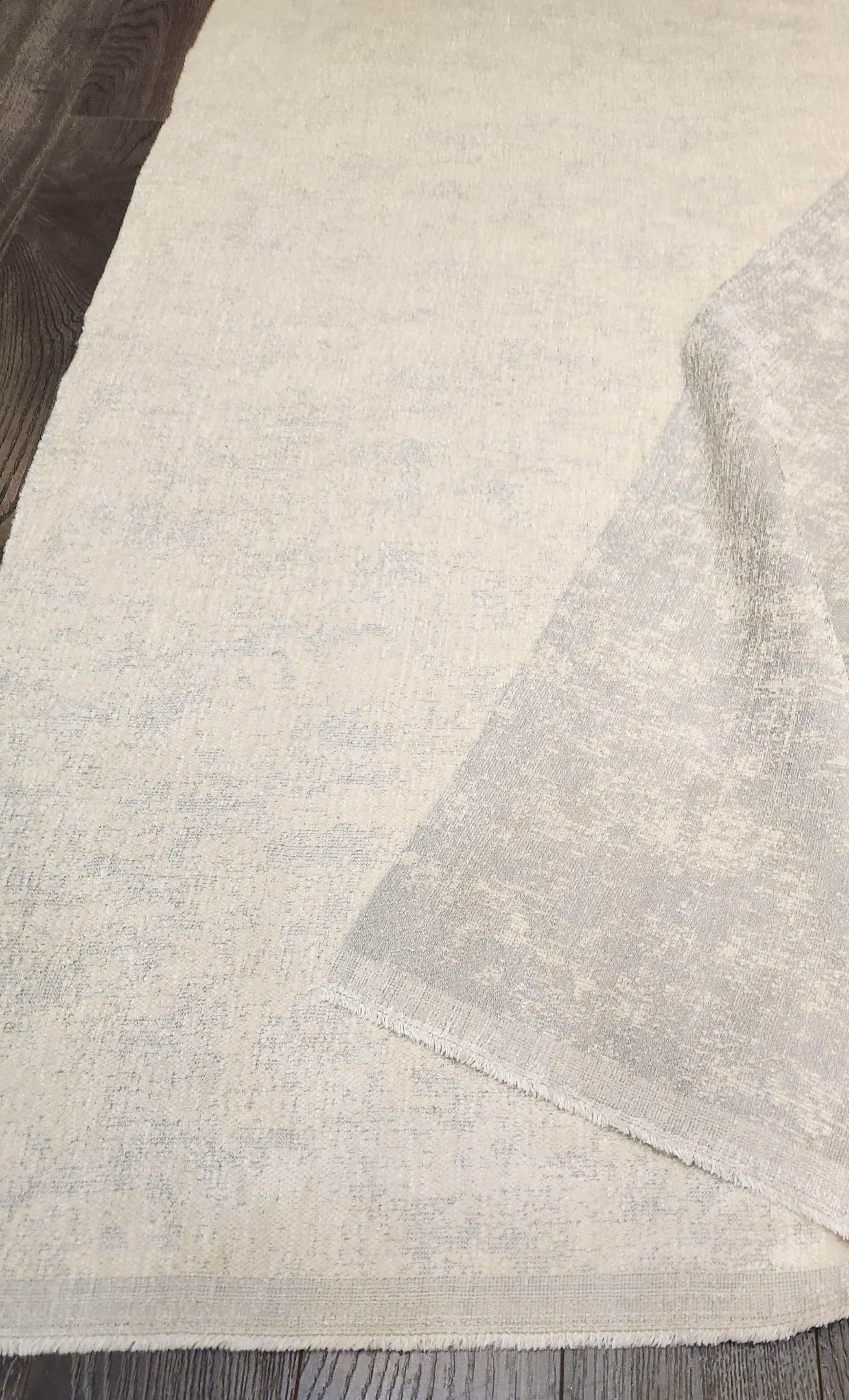 Premium Turkish Chenille Fabric in Cream Color (55 inch width)