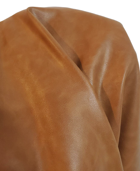  Faux vegan leather by the yard sheets distressed leather fabric for upholstery 30,000 Double Rubs vinyl sheets nappa leather crafts bookbinding books furniture fabrics uphilstery fuax material pu pleather faiux learher cruelty free nappa seat British tan