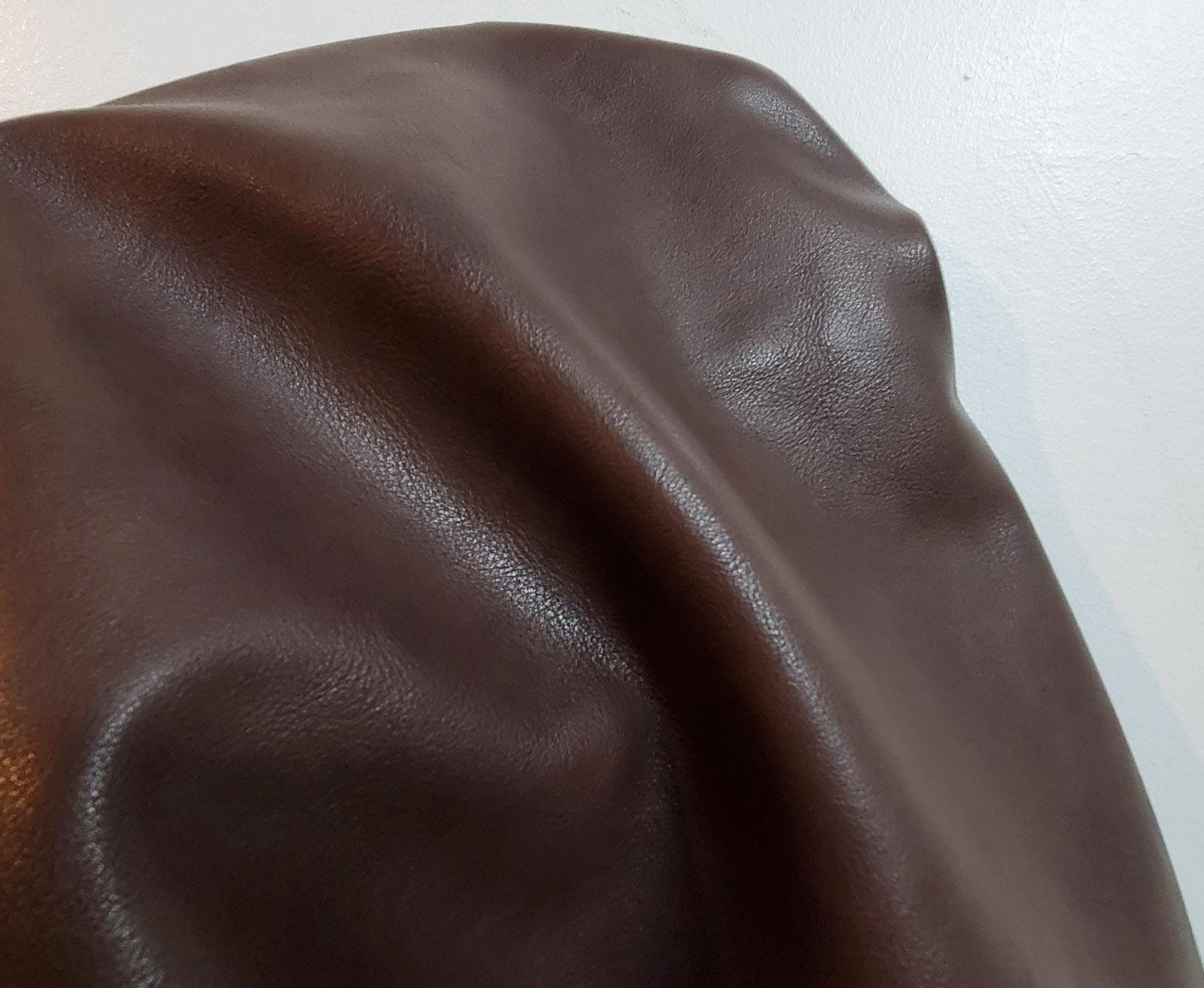 Brown 2 tone pebblegrain Faux Vegan Leather  Faux vegan leather by the yard sheets distressed leather fabric for upholstery 30,000 Double Rubs vinyl sheets nappa leather crafts bookbinding books furniture fabrics uphilstery fuax material pu pleather faiux learher cruelty free nappa seat dark