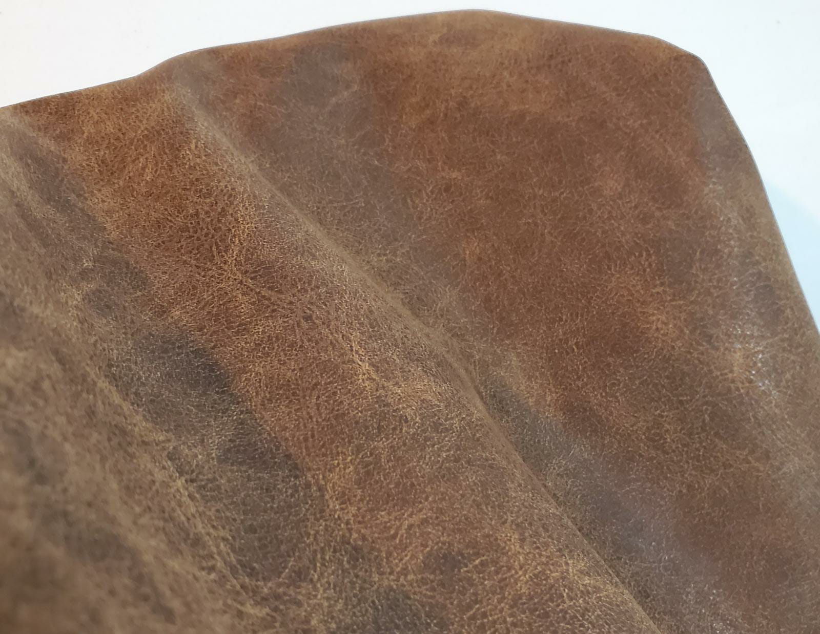 MCM Leather Fabric Brown by the yard